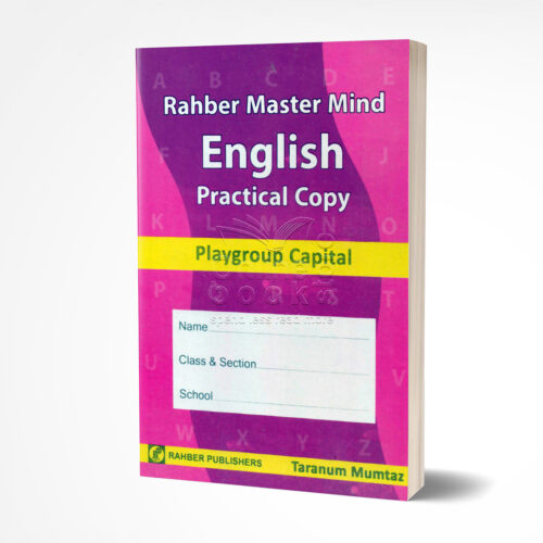 Rahber Master Mind English Practical Copy Playgroup Capital